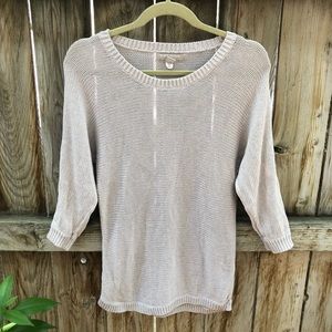 Banana republic beige batwing sweater size M